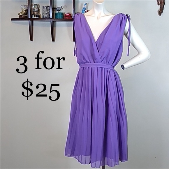 purple dress size 20
